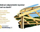 Drewniane krokwie na dach jednospadowy tworzą solidną konstrukcję.