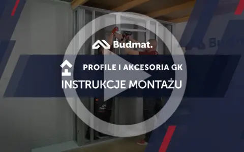 Montaż profili CD i akcesoriów GK. Instrukcje montażu.