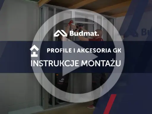 Montaż profili CD i akcesoriów GK. Instrukcje montażu.